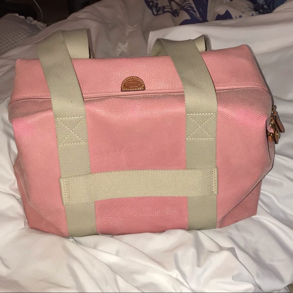 Bric’s medium pink leather bag (offers welcome)
